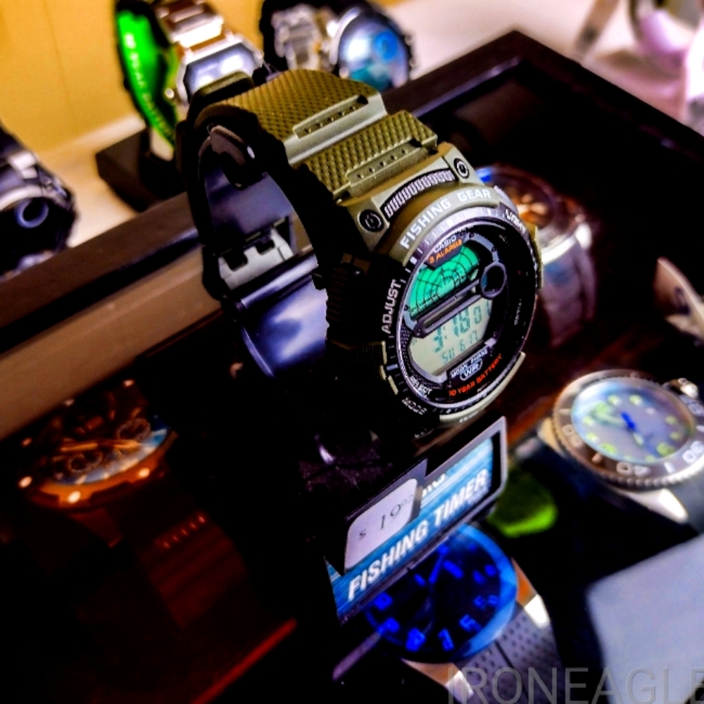 Casio Fish Timer Watch!